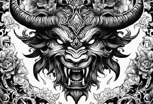 Demons tattoo idea