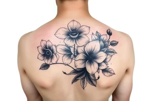 May birth flower and December birth flower with
Gods
Redeemed
Obedient
Salty
Sisters tattoo idea