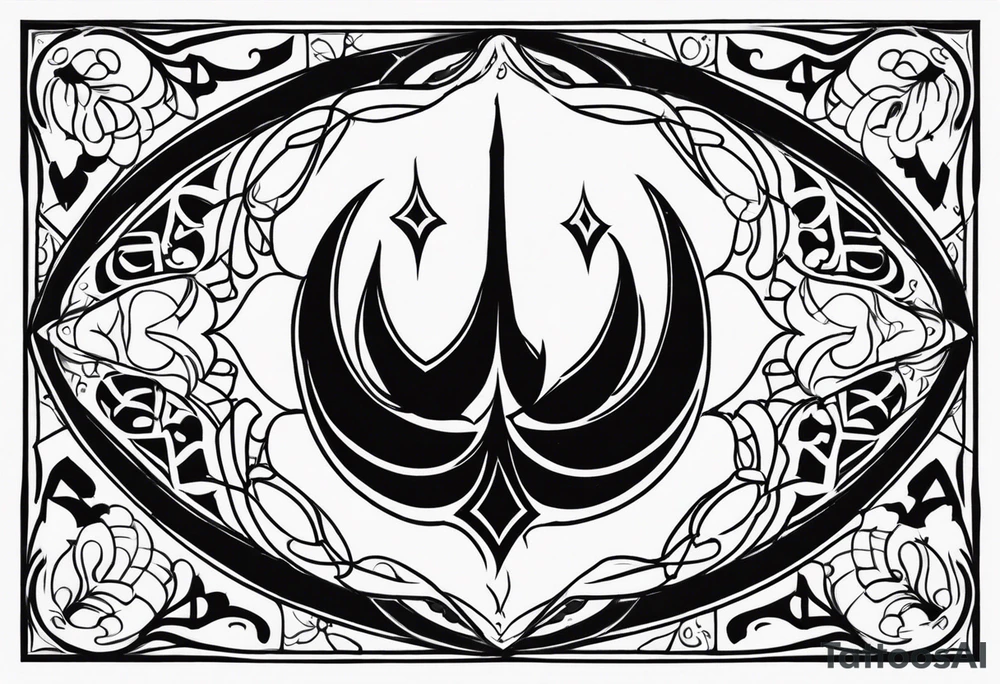 ALLAH tattoo idea