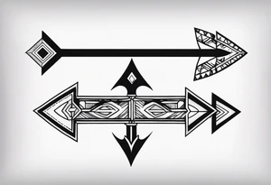 3 arrows tattoo idea