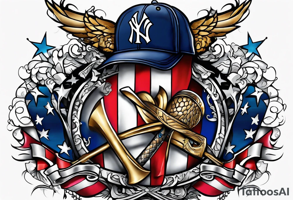 America
New York Yankees tattoo idea