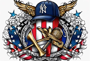 America
New York Yankees tattoo idea