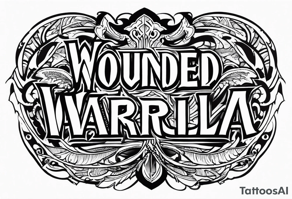 Wounded warrior valhalla tattoo idea