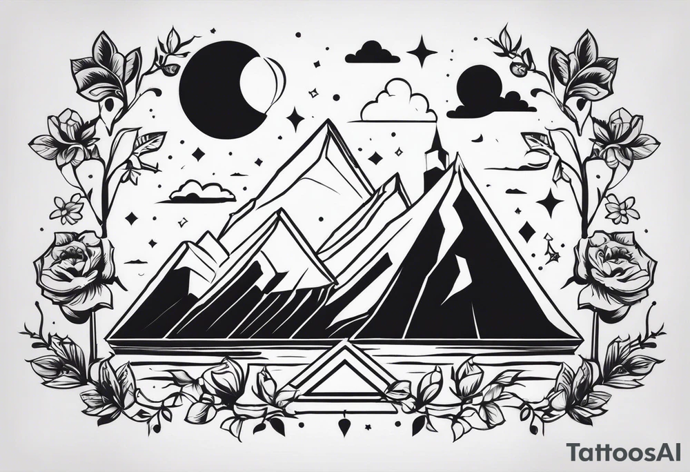 Одиночество, поиск своего пути, поиск любви, tattoo idea