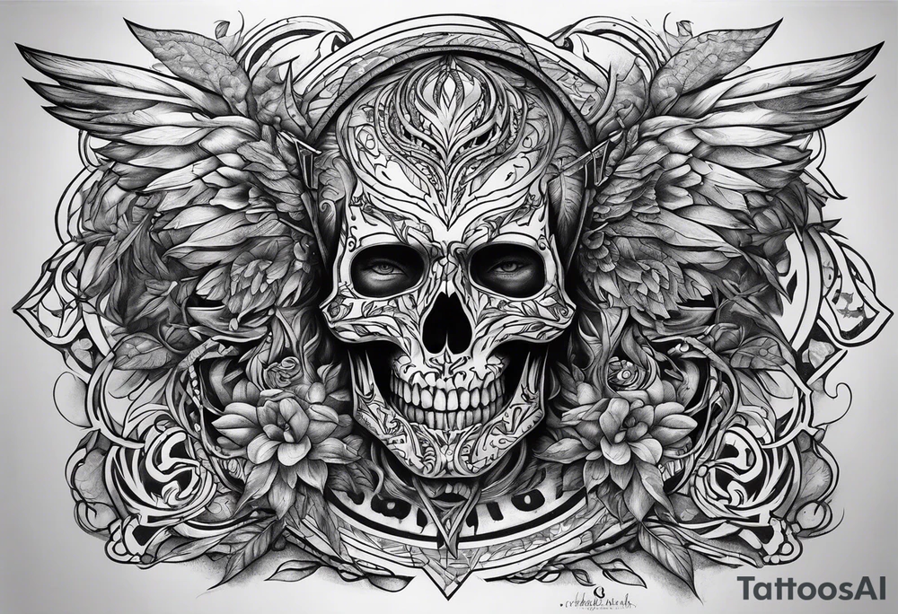 Surviving near death experience tattoo idea