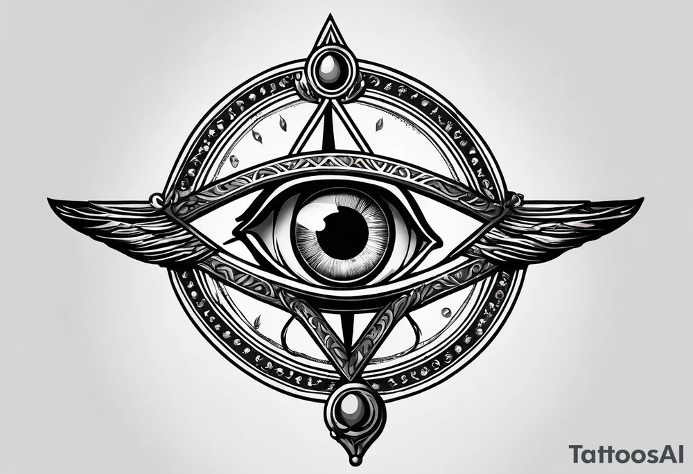 Eye of providence
Dagger
Square
Compass
Staff of caduceus
G
Oil Lamp of nightingale tattoo idea