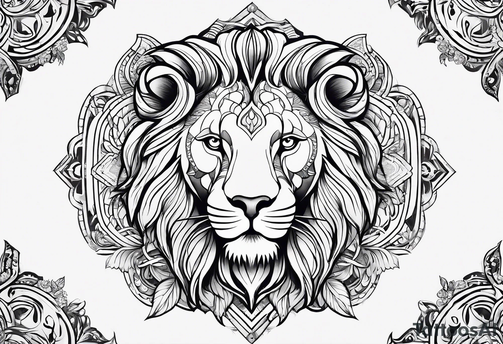 LEO ASTROLOGY tattoo idea