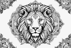 LEO ASTROLOGY tattoo idea
