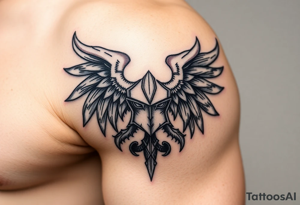 Irish strength and family tattoo idea