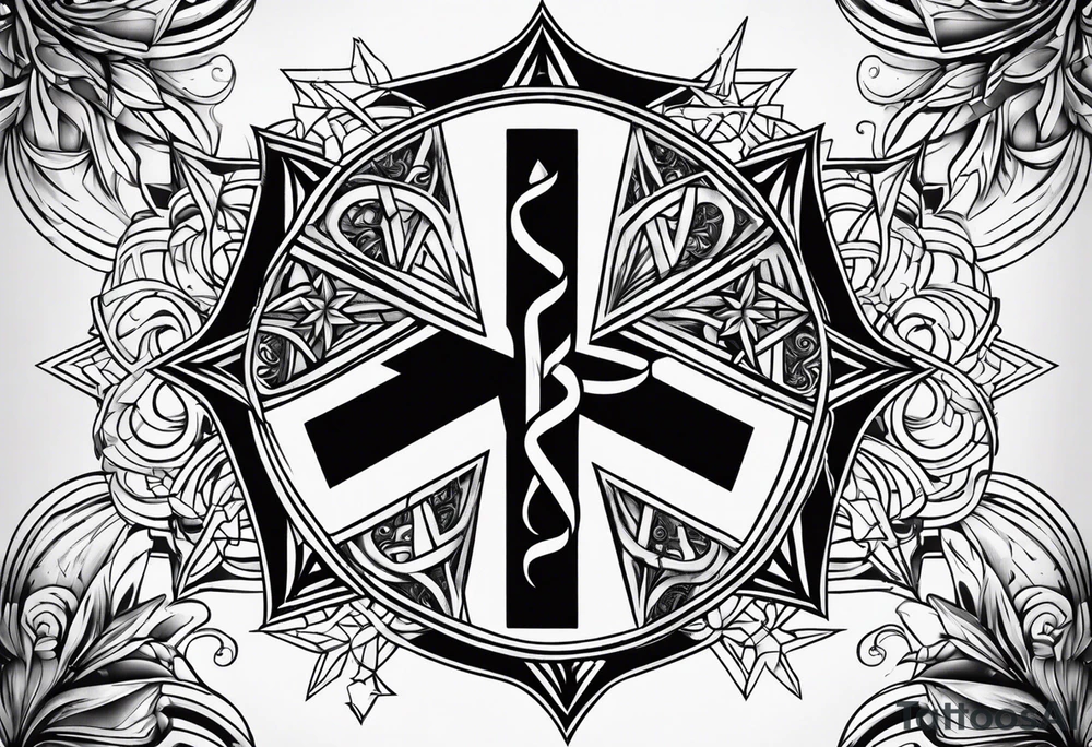 Star of life tattoo idea