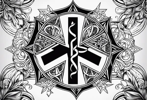 Star of life tattoo idea