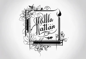 name tatoo tattoo idea
