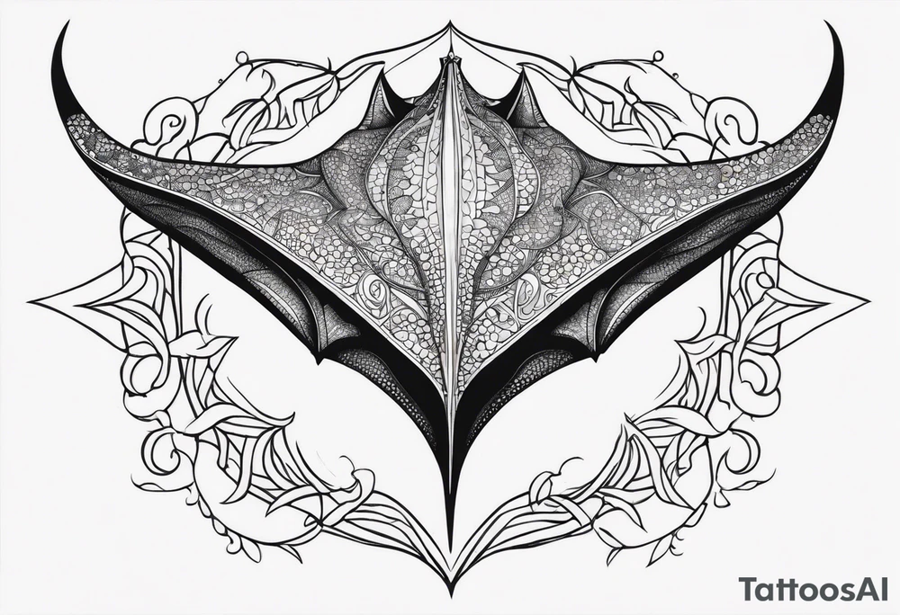Stingray tattoo idea