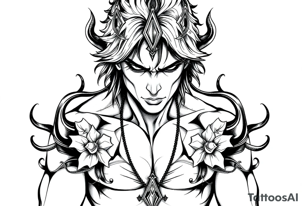 Reincarnation lust,sexy men tattoo idea