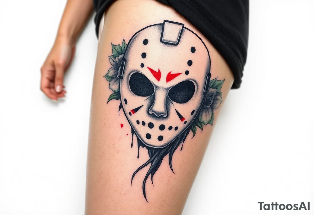 Friday the 13th horror tattoo tattoo idea