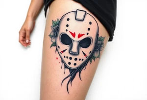 Friday the 13th horror tattoo tattoo idea