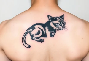 Black Cat tattoo idea