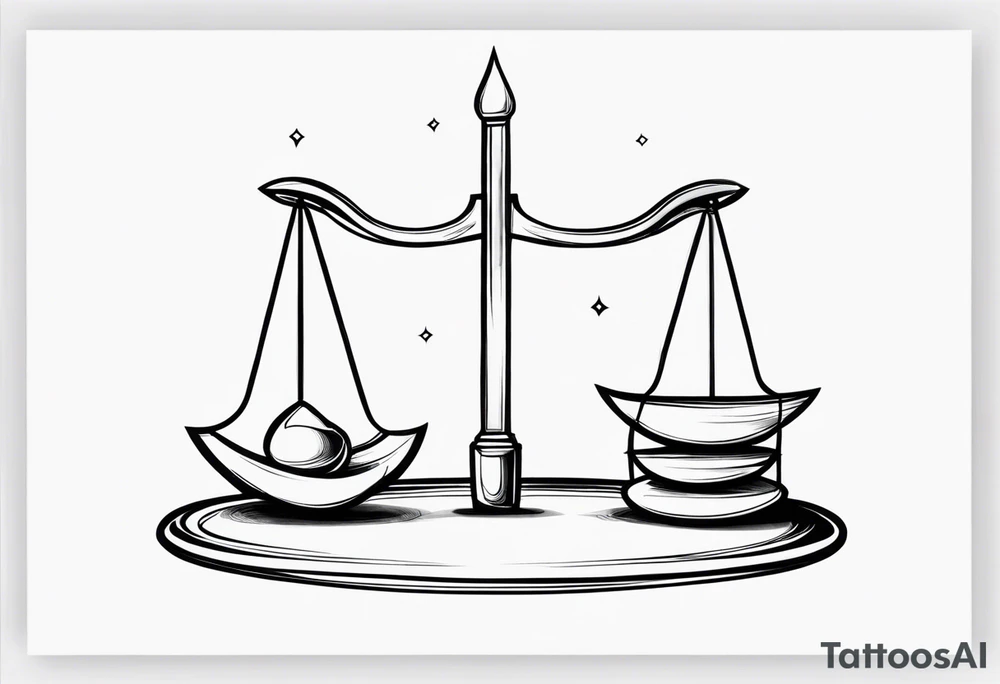 balance tattoo idea