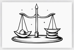 balance tattoo idea