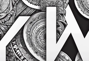 Name Roman in all languages pf word tattoo idea