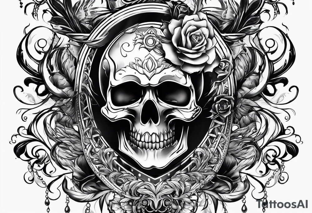 Wrath as a person tattoo idea