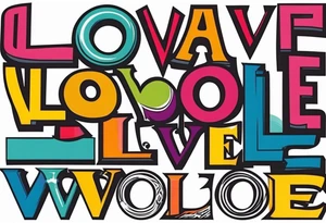 LOVE tattoo idea