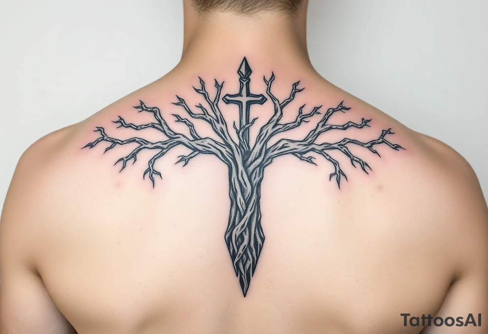 yggdrasil mjolnir tattoo idea