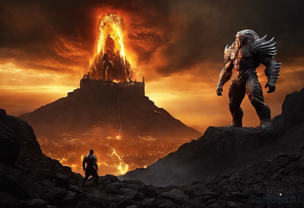 Prometheus: Ein muskulöser Titan, der das Feuer den Menschen bringt, mit einem fokussierten Blick und einer ausgestreckten Hand, die das flammende Feuer hält.
	2.	Herakles und die Hydra: Herakles, stark und kämpferisch, mit einem entschlossenen Ausdruck, der die Hydra mit ihrem schlangenartigen Körper besiegt, während er mutig gegen sie kämpft.
	3.	Odysseus’ Reise: Ein sturmgepeitschtes Schiff, auf dem Odysseus und seine Mannschaft gegen die Wellen kämpfen, mit ausdrucksstarken Gesichtern, die Entschlossenheit und Überlebenswillen zeigen.
	4.	Perseus und Medusa: Perseus, mit erhobenem Schwert, der Medusa entgegentritt, mit ihrem schlangenhaften Haar und ihrem verstörenden Blick, der das Leid und die Herausforderungen symbolisiert, die Perseus überwinden musste.
	5.	Die Eule der Athena: Eine majestätische Eule, ruhig und wachsam, mit großen, klaren Augen, die Weisheit und Stärke symbolisieren, und in der Nähe des Ellbogens platziert sind. tattoo idea