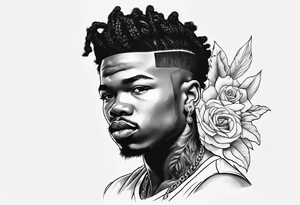Lil baby tattoo idea