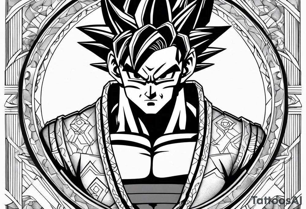 dragonball z tattoo idea