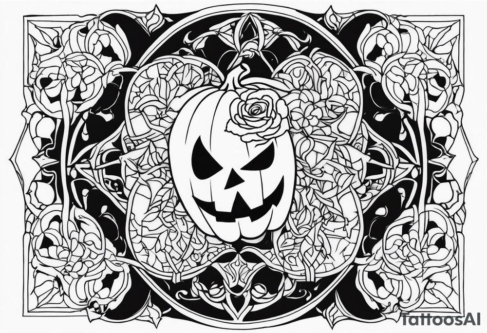 Halloween tattoo idea