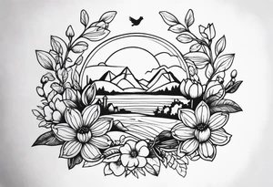 spring time tattoo idea