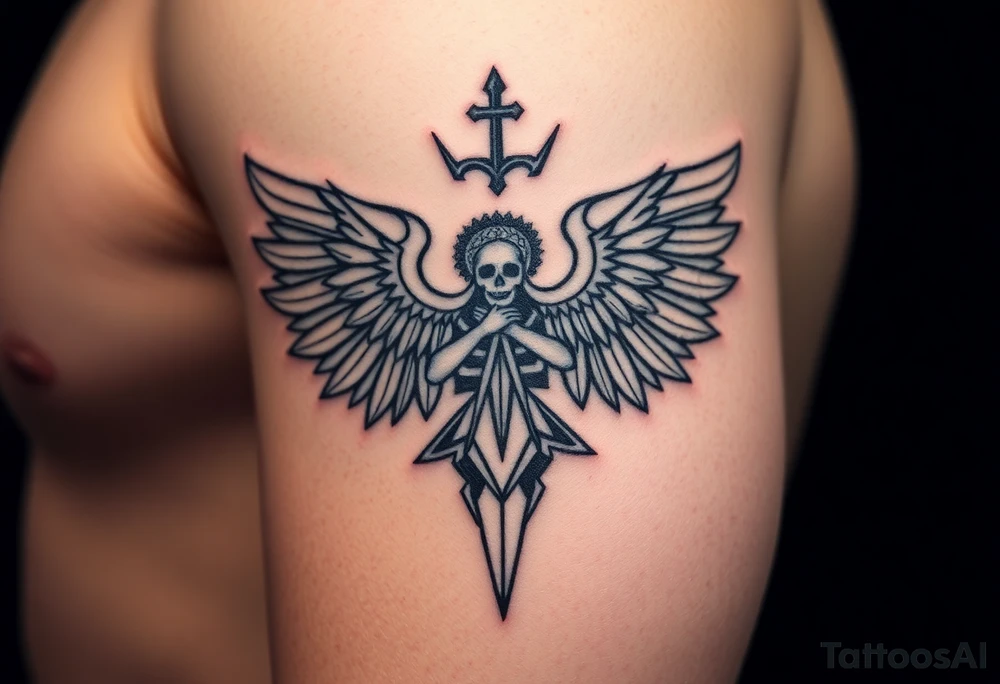 Holy Archangel tattoo idea