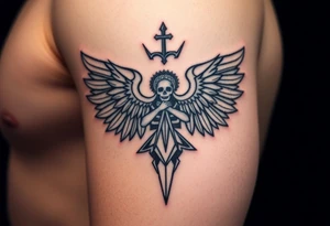 Holy Archangel tattoo idea