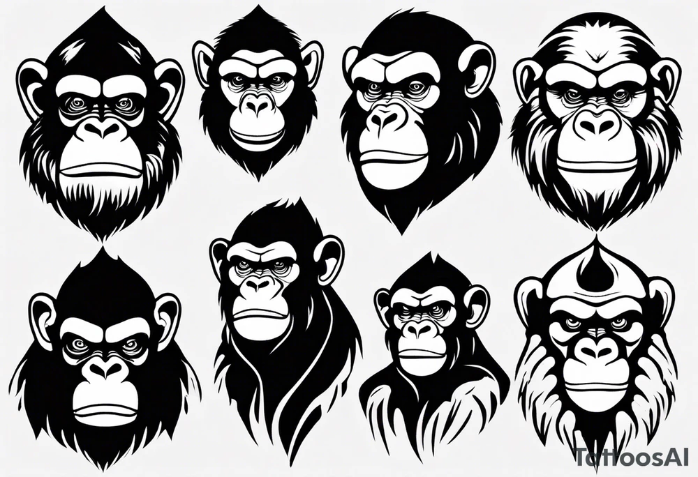 Great Ape tattoo idea