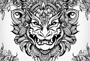 Lei da atração, manifestação para vida boa e feliz tattoo idea