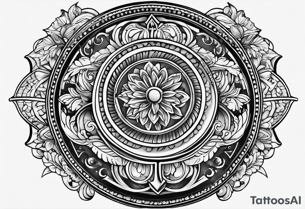 Lucky penny tattoo idea