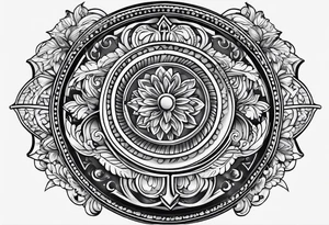 Lucky penny tattoo idea
