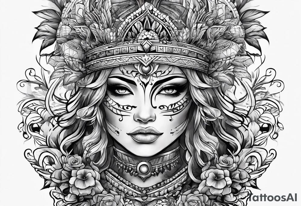 Mictlantecuhtle tattoo idea