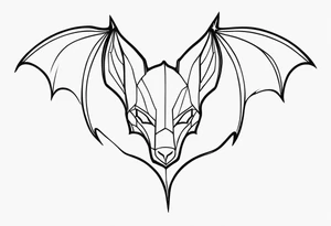 BAT tattoo idea