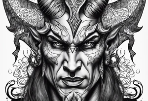 devil tattoo idea