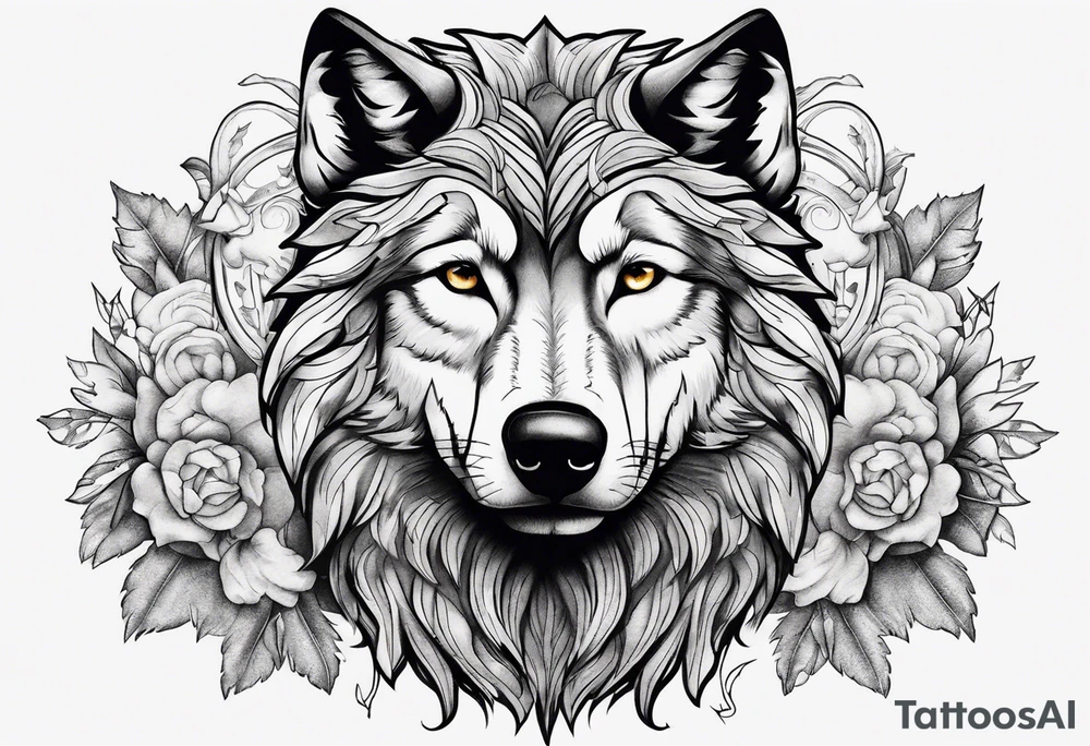 Wolf in sheep's clothing tattoo idea
