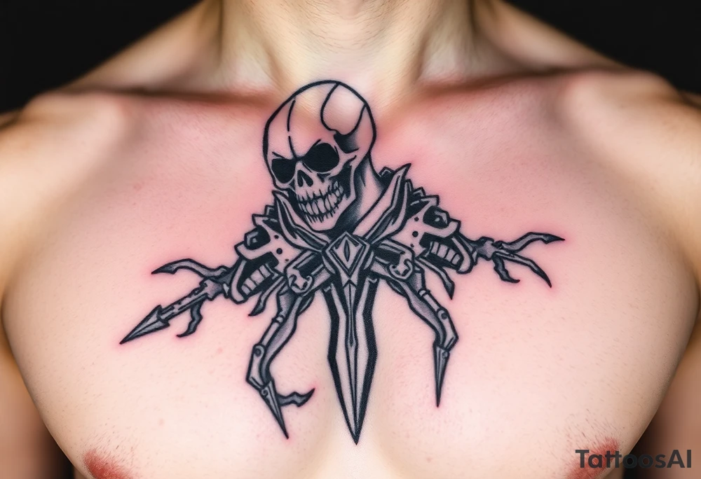 call of duty simon ghost riley tattoo idea