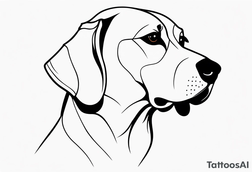 beagle tattoo idea