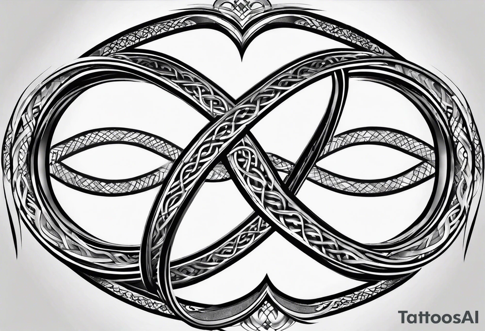 Double infinity symbol with TB5 shown once inside symbol tattoo idea Double infinity symbol with TB5 shown once inside symbol tattoo idea