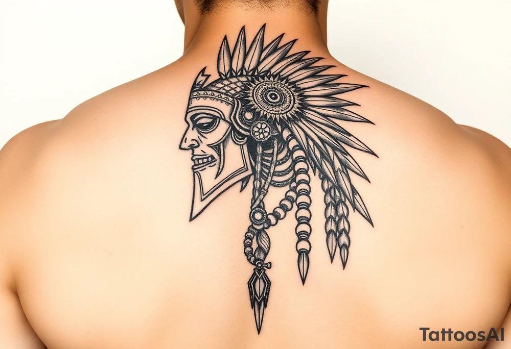 Purepecha warrior tattoo idea