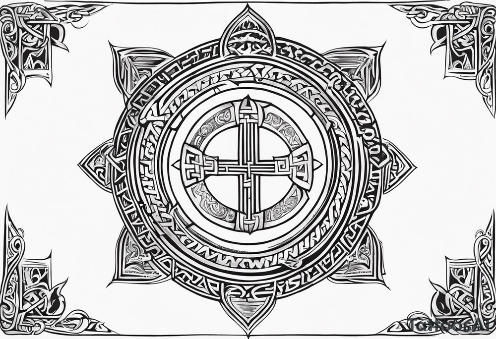 Viking prayer poem tattoo idea