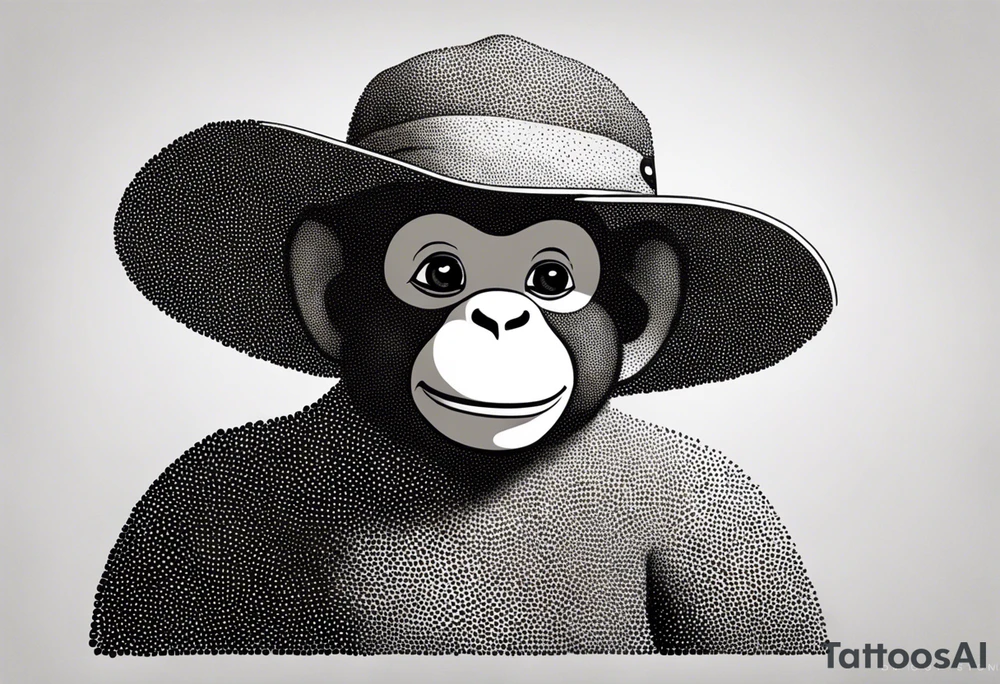 Curious George tattoo idea