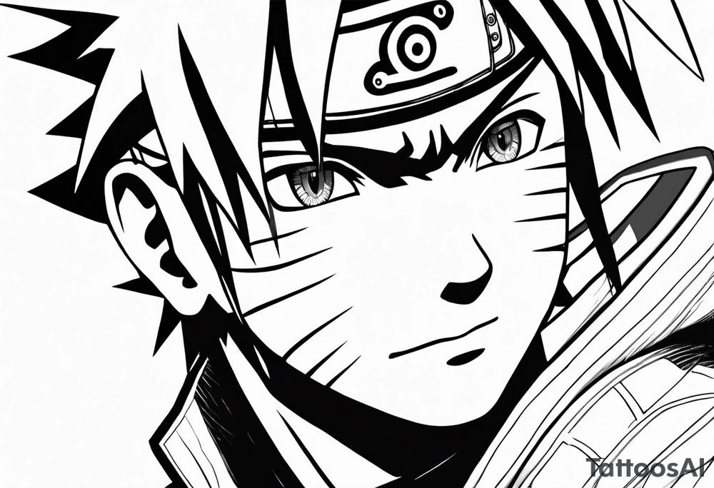 Naruto curse mark release tattoo idea