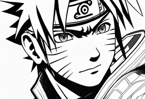 Naruto curse mark release tattoo idea